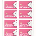 8 Adet Kaç Para Ulan Mutluluk Kart Etiketi