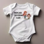 Bekar Teyzem Var Kız Baskılı Body Baskılı Zıbın