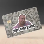 Güzel Para Kanka Kredi Kartı Kaplama Stickerı