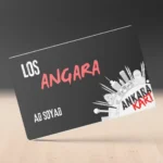 Los Angara Ankara Kart Kaplama Stickerı