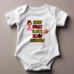 Sarına Kırmızı Olmaya Geldim Babacığım Body Baskılı Zıbın