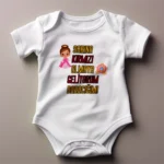 Sarına Kırmızı Olmaya Geliyorum Babacığım Body Baskılı Zıbın