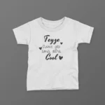 Teyze Anne Gibi Ama Daha Cool Baskılı Tişört