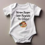 Benim Dayım Sizin Dayınıza On Çeker Erkek Baskılı Body Baskılı Zıbın