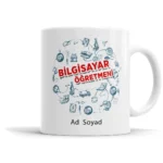 Bilgisayar Öğretmeni Kupa Bardak