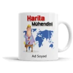 Harita Mühendisi Kupa Bardak 2