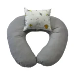 Gri Desenli Emzirme ve Destek Yastığı