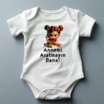 Annemi Aratmayın Bana Kız Baskılı Zıbın