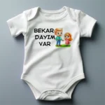 Bekar Dayım Var Sarışın Baskılı Zıbın