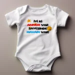 İyi Ki Annem Var Sayesinde Havam Var Baskılı Zıbın