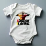 Mauro Icardi Gönülden Seviyoruz Baskılı Zıbın Baskılı Body